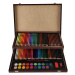 TEDDIES Sada na maľovanie art box kreatívna sada v drevenom kufríku 91 ks