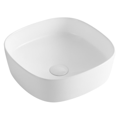 Umývadlo na dosku SAT Project 37x37 cm bez otvoru na batériu SATUMPRO3737SR SATUMPRO3737SR