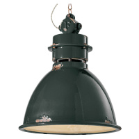 Závesná lampa C1750 keramické tienidlo, čierna