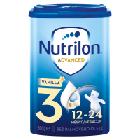 NUTRILON 3 Advanced Vanilla batoľacia mliečna výživa v prášku 800 g