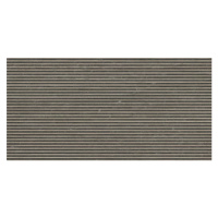 Obklad Argenta Bari slat black 60x120 cm reliéfna BARI612SBK