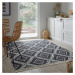 Kusový koberec Deuce Alix Recycled Rug Monochrome/Black Rozmery kobercov: 160x230