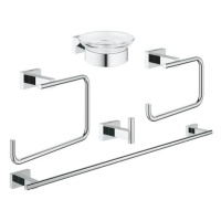 Doplnky Grohe Essentials Cube chróm 40758001