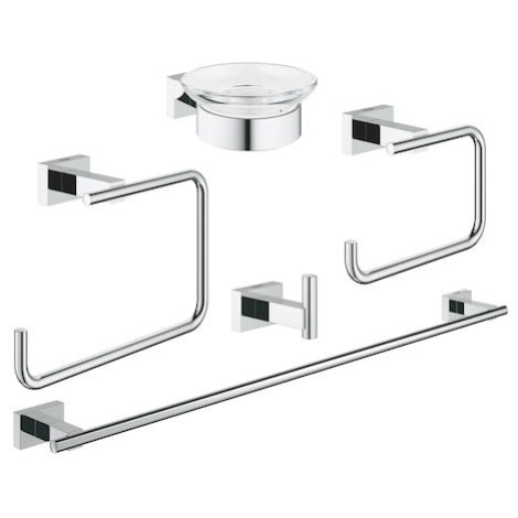 Doplnky Grohe Essentials Cube chróm 40758001