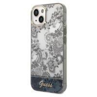 Guess PC/TPU Toile De Jouy Zadný Kryt pre iPhone 14 Max Grey