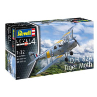 Plastic ModelKit letadlo 03827 - D.H. 82A Tiger Moth (1:32)