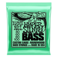 Ernie Ball 2841 Hyper Slinky Bass Struny pre elektrickú basgitaru s niklovým vinutím 40 - 100 Ga