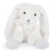 Plyšový zajačik Bunny White Les Preppy Chics Histoire d’ Ours biely 40 cm v darčekovom balení od