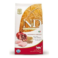 KRMIVO N&D ANCESTRAL GRAIN CAT CHICKEN & POMEGRA NATE ADULT 300 GR