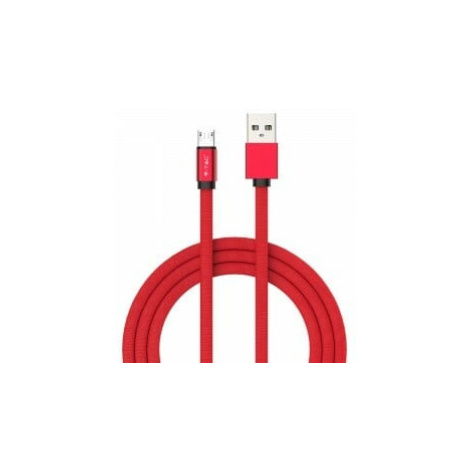 USB Kábel Ruby Series Micro USB 1m, červený VT-5341 (V-TAC)