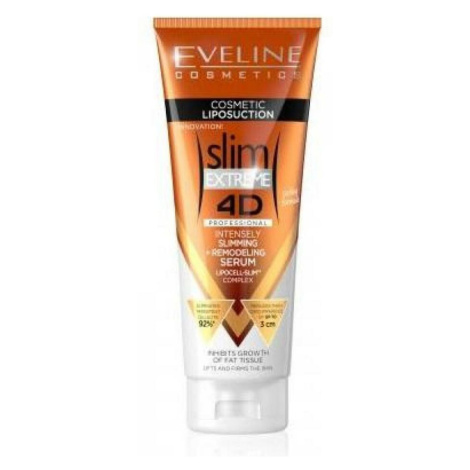EVELINE Slim EXTREME 4D Liposuction intenzívne zoštíhľujúce sérum s chladivým efektom 250 ml