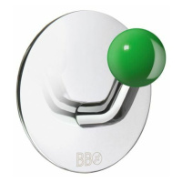 SO - BB - BK1088 - Samolepiaci vešiak na uterák zelený