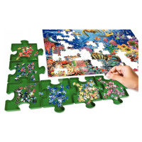 Puzzle organizér Puzzle Sorter Educa 6 stohovateľných priehradok na triedenie dielikov