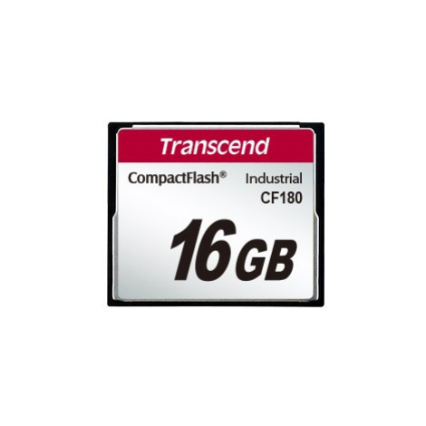 TRANSCEND CompactFlash Card CF180, 128MB, SLC mode WD-15, Wide Temp.