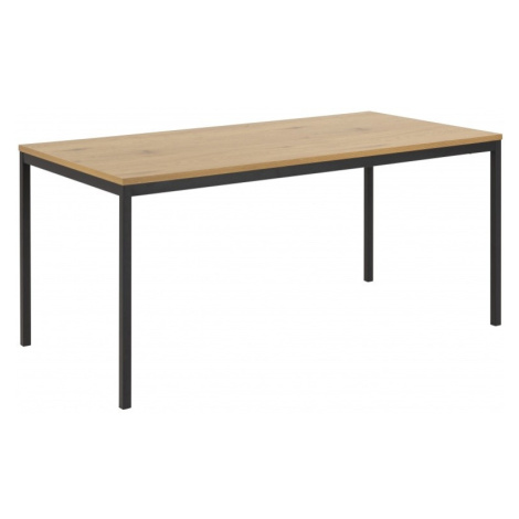 Jedálenský stôl Seaford 180x190 cm divoký dub/čierny Actona