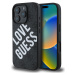 Guess Big Love Logo s MagSafe Kryt pre iPhone 16 Pro Max, Čierny