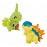BOTI Pokémon akčné figúrky Larvitar a Cyndaquil 5 cm