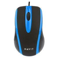 Myš Havit MS753 universal mouse (black&blue)