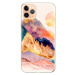 Odolné silikónové puzdro iSaprio - Abstract Mountains - iPhone 11 Pro Max