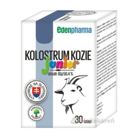 EDENPharma KOLOSTRUM KOZIE Junior 30 ks