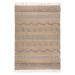 Kusový koberec Jubilant Medina Jute Natural/Grey Rozmery kobercov: 120x170