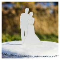 Drevené postavičky na svadobnú tortu - Manželský pár