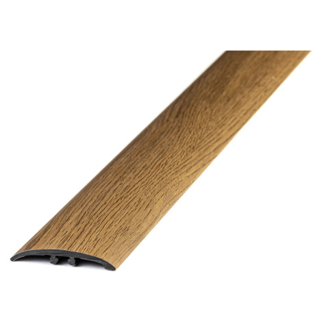 Podlahová přechodová lišta Multi Hamilton 1,2m, 1200x40 mm, hnědá, Egibi