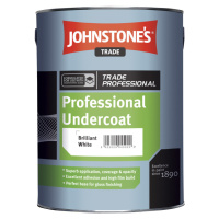 Johnstones Professional Undercoat - syntetická základná farba na drevo a kov biela 5 l
