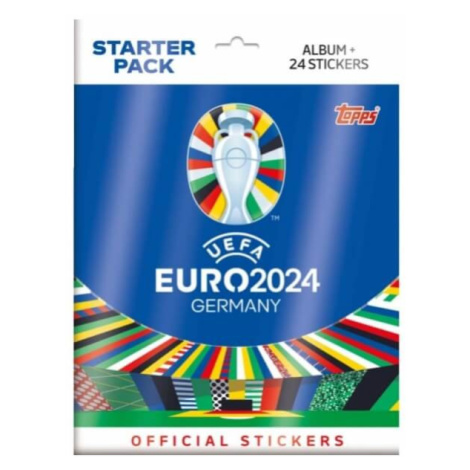 Topps Topps EURO 2024 Starter Pack - album + samolepky