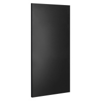 ENIS kúpeľňový sálavý vykurovací panel 600W, IP44, 590x1200 mm, čierna mat RH600B
