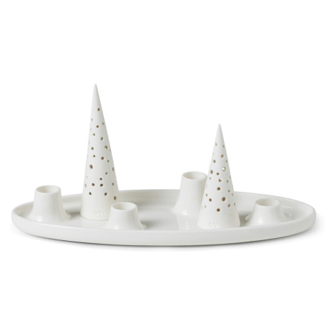 Porcelánový svietnik s vianočným motívom Nobili – Kähler Design