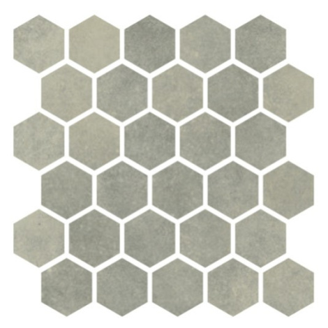 Mozaika Cir Materia Prima soft mint hexagon 27x27 cm lesk 1069918