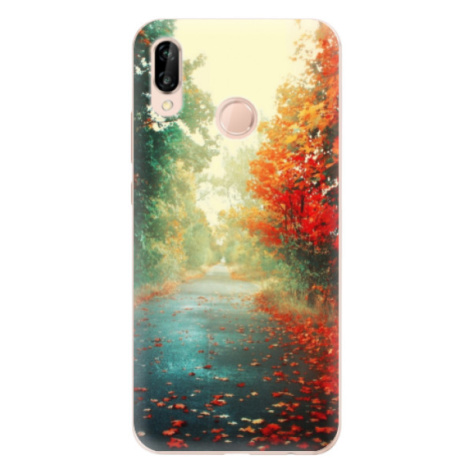 Odolné silikónové puzdro iSaprio - Autumn 03 - Huawei P20 Lite