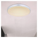 Stropné svietidlo Sonny LED, strieborné, CCT, Ø 41 cm