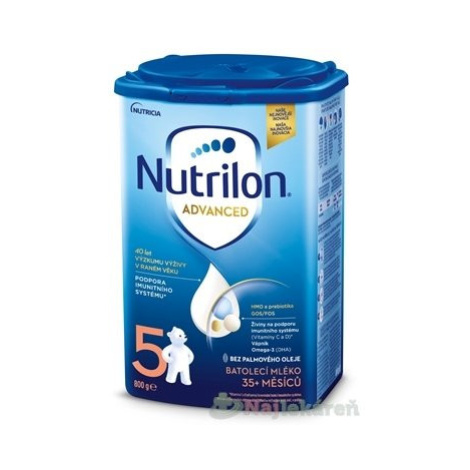 Nutrilon 5, Batoľacia mliečna výživa v prášku (od 35 mesiacov ), 800 g