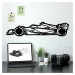 Drevená nálepka na stenu - Formula F1