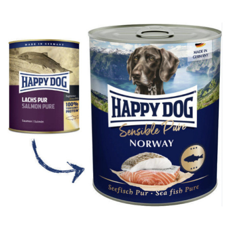 Happy Dog Lachs Pur Norway losos 400 g