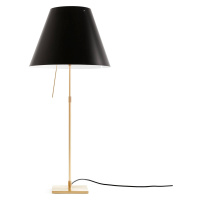 Luceplan Costanza stolná lampa D13 mosadz/čierna