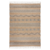 Kusový koberec Jubilant Medina Jute Natural/Grey Rozmery kobercov: 160x230