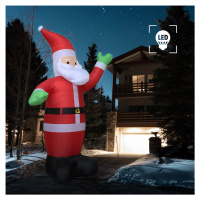 vidaXL Nafukovací vianočný Santa Claus s LED IP44 600 cm XXL