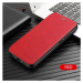 Apple iPhone 15 Plus, Bočné otváracie puzdro, stojan, Wooze Protect And Dress Book, červené