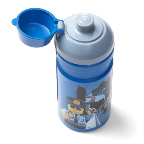 LEGO® City flaška na pitie - modrá