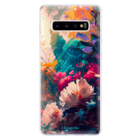 Odolné silikónové puzdro iSaprio - Flower Design - Samsung Galaxy S10+