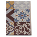 Hnedý koberec behúň 75x150 cm Cappuccino Mosaik – Hanse Home