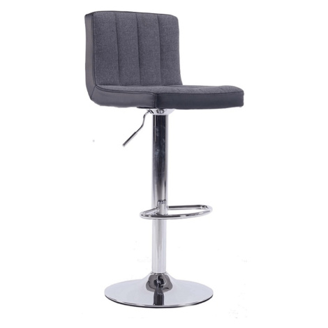 Barová stolička, sivá/čierna, HILDA Tempo Kondela