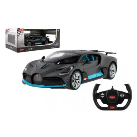 Auto RC Bugatti Divo RASTAR šedé plast 32 cm 2,4 GHz na diaľk. ovládanie na batérie Teddies