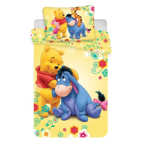 Bavlnená detská obliečka do postieľky 100x135 cm Winnie-the-Pooh – Jerry Fabrics