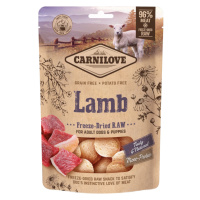 CARNILOVE Raw Freeze-Dried Snacks Lamb maškrty pre psov 60 g