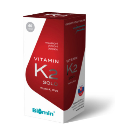 BIOMIN Vitamín K2 Solo 60 kapsúl