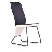 HALMAR K300 jedálenská stolička čierna / biela